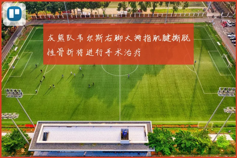 灰熊队韦尔斯右脚大拇指肌腱撕脱性骨折将进行手术治疗